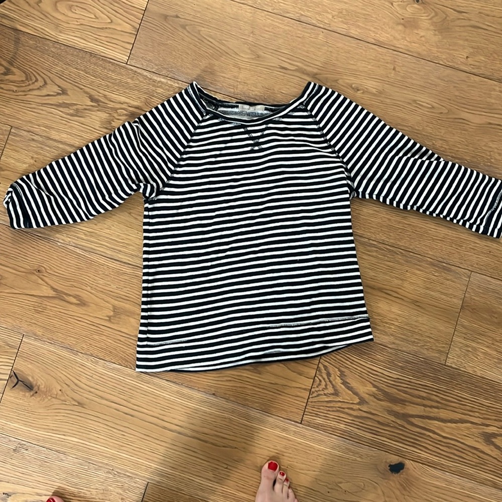 Striped Banana republic light sweatshirt size small
